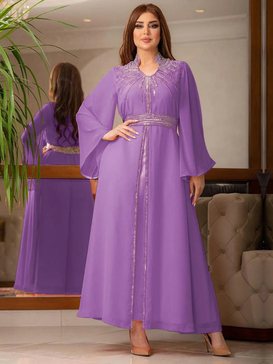 Caftan Violet Foncé