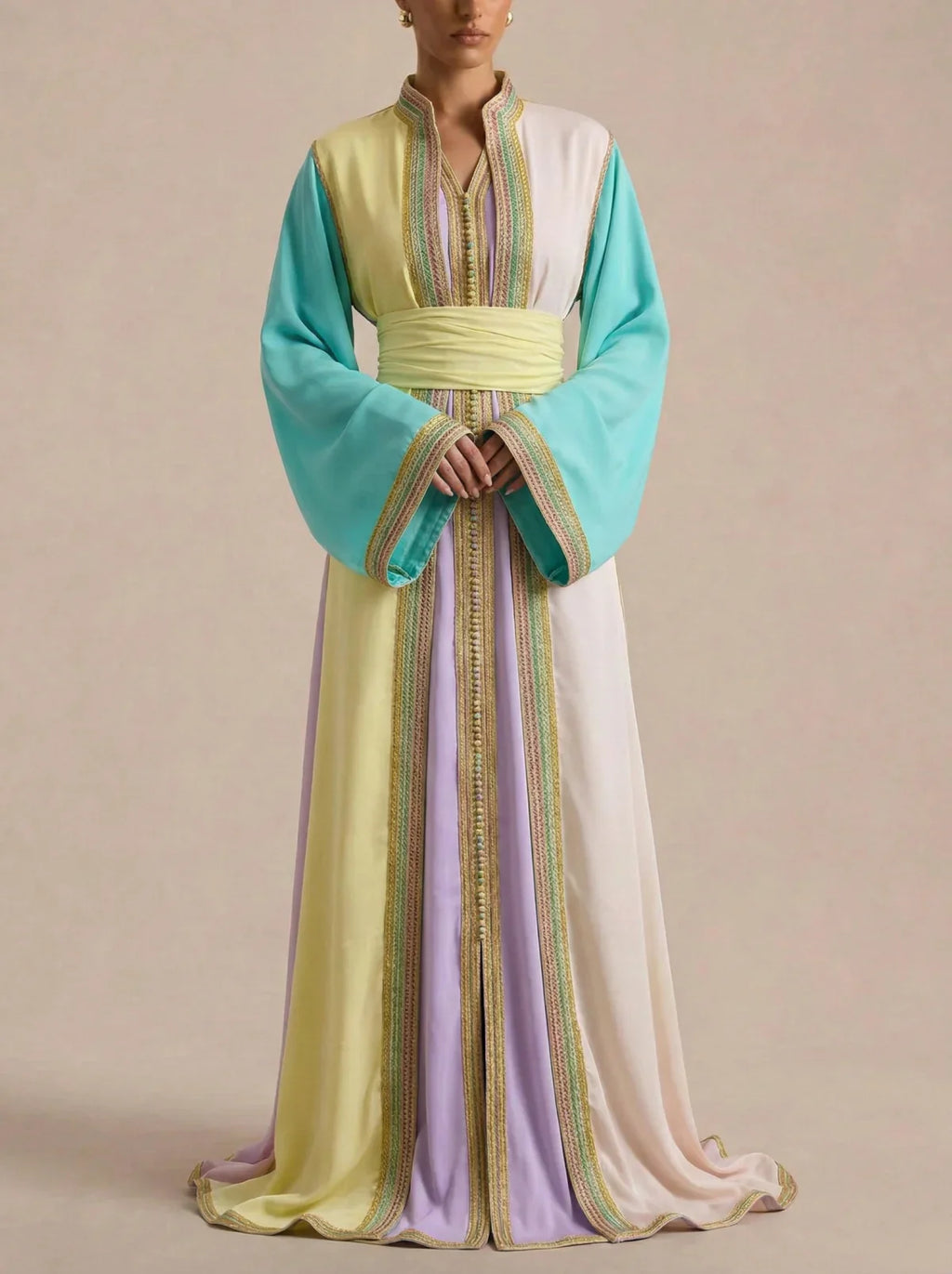 Caftan Violet Pastel