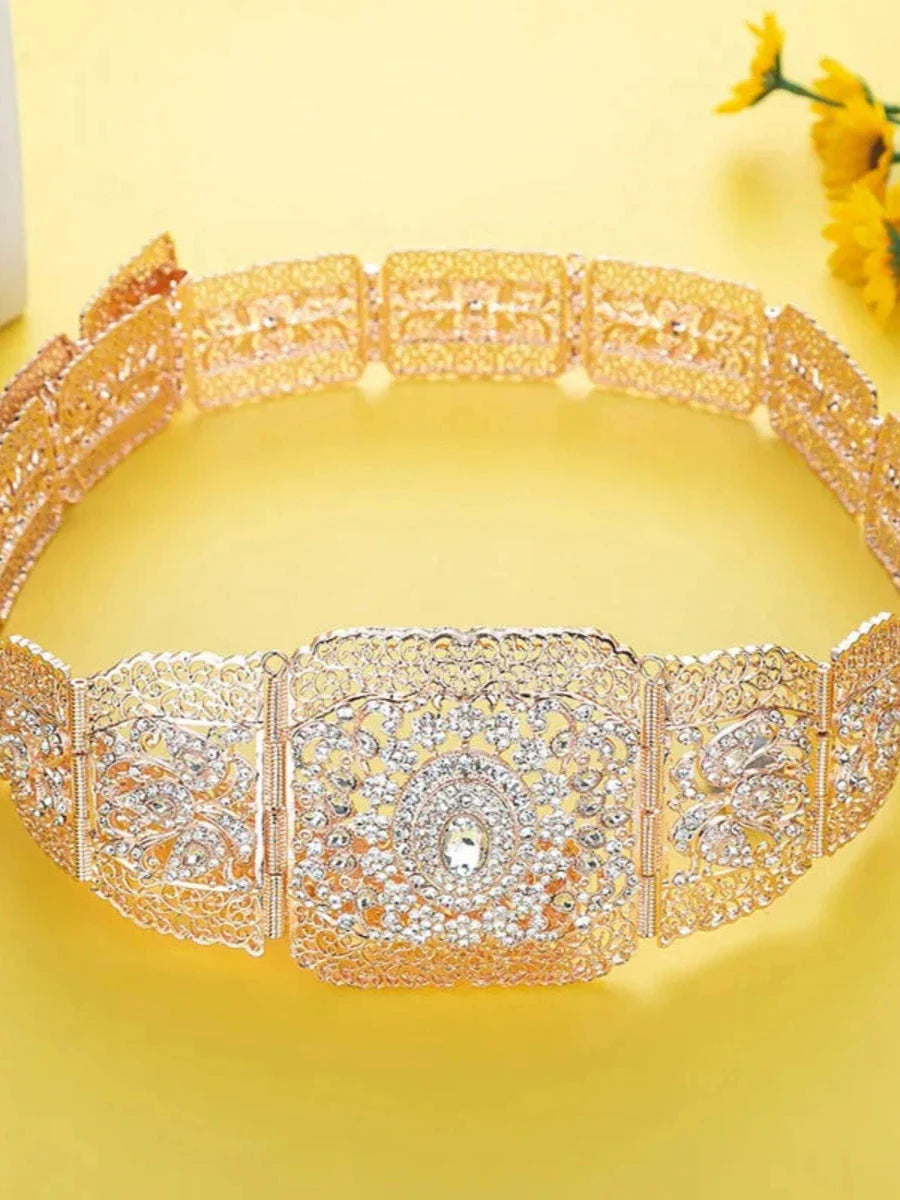 Ceinture Argenté pour Caftan