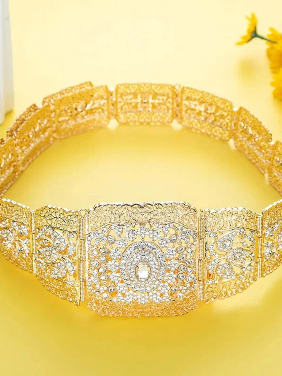 Ceinture Argenté pour Caftan