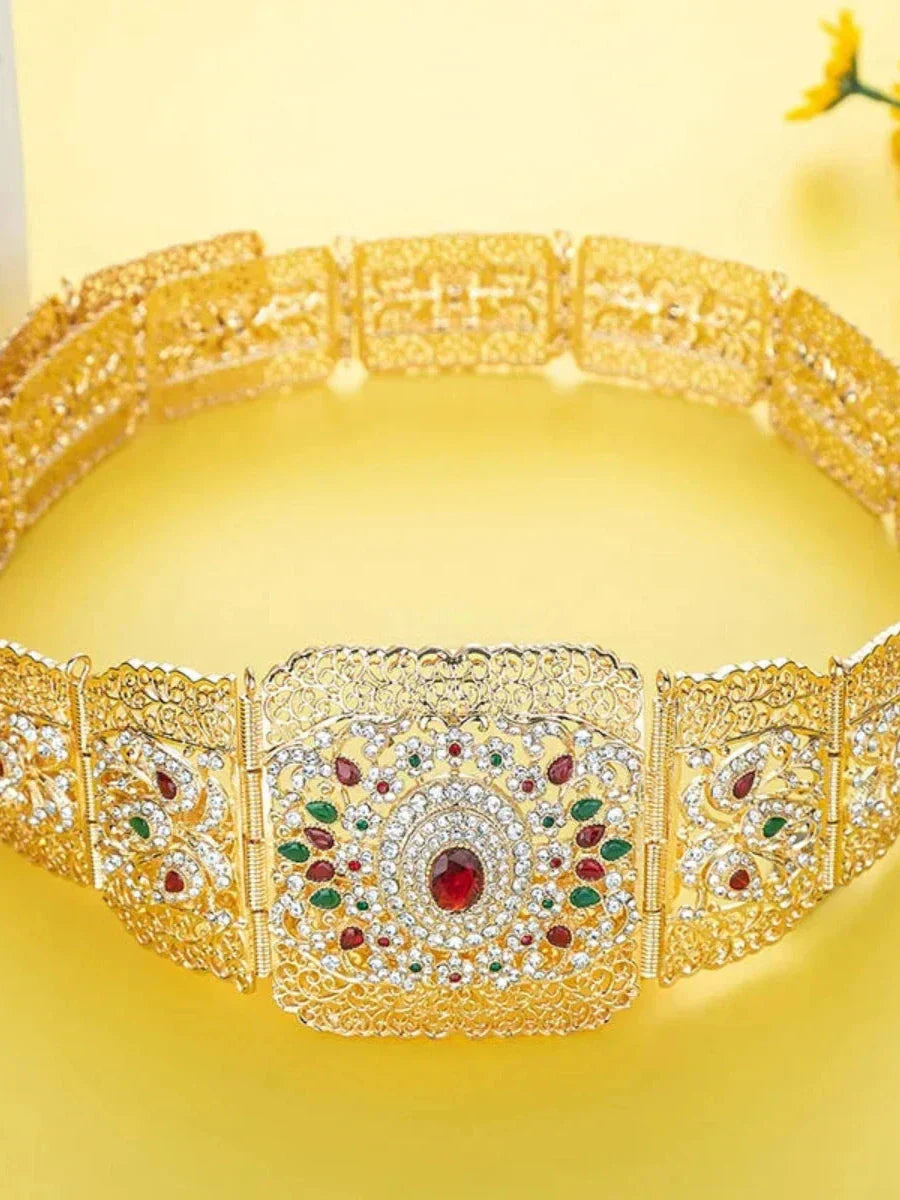 Ceinture Argenté pour Caftan
