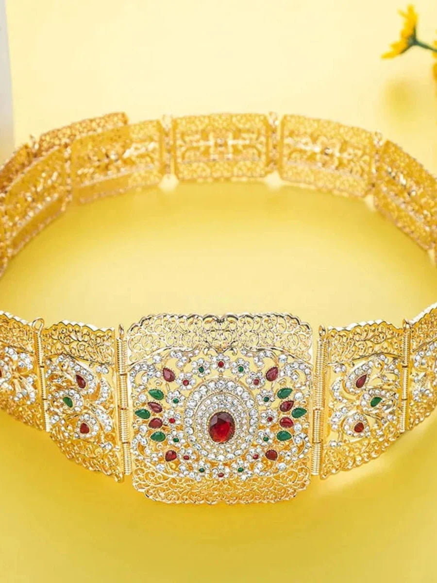 Ceinture Argenté pour Caftan