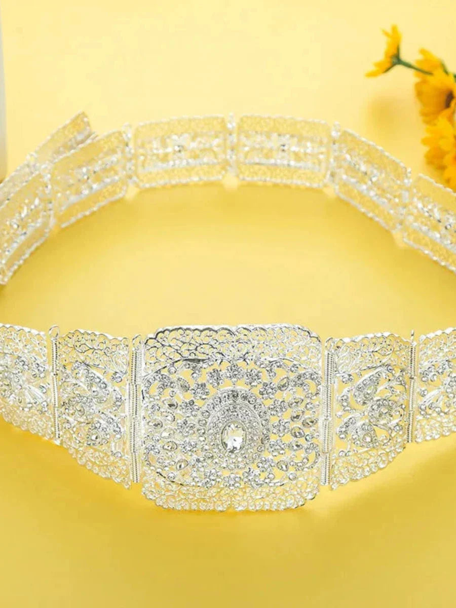 Ceinture Argenté pour Caftan