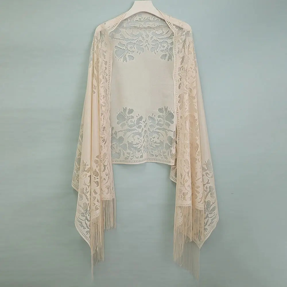 Châle Beige Mariage