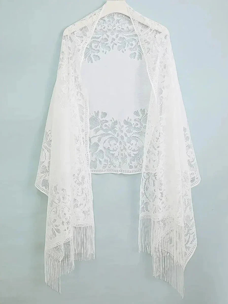 Châle Blanc Mariage