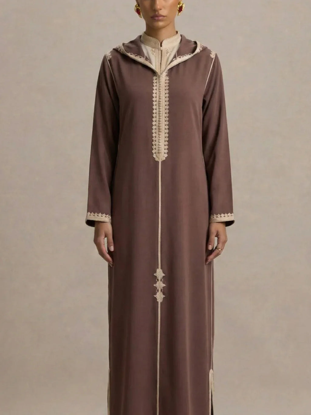 Djellaba Beige (2 pièces)