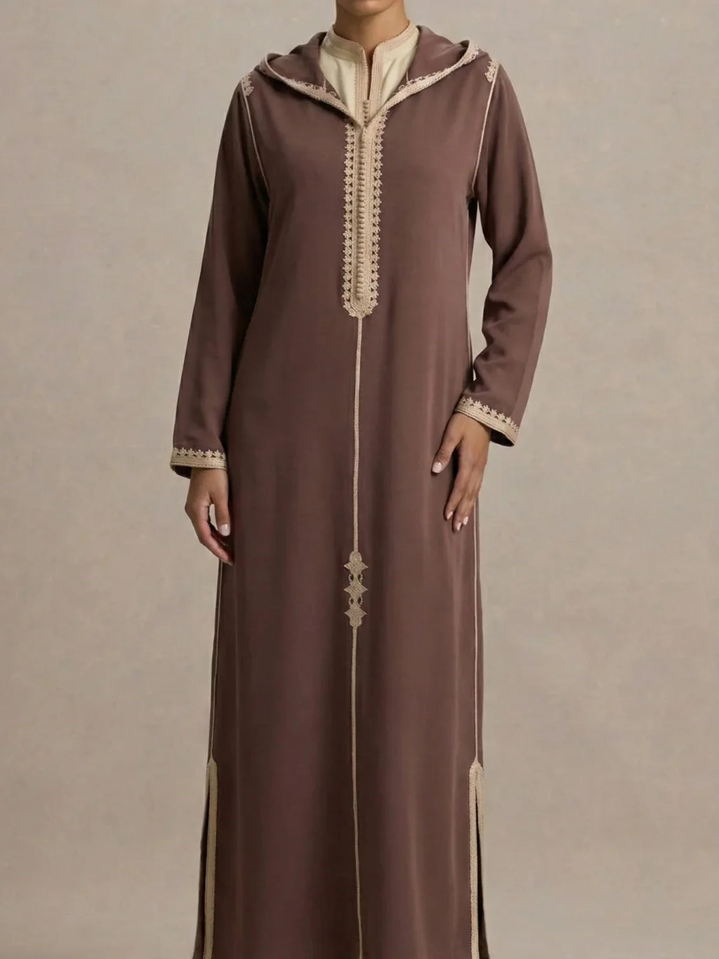 Djellaba Beige (2 pièces)