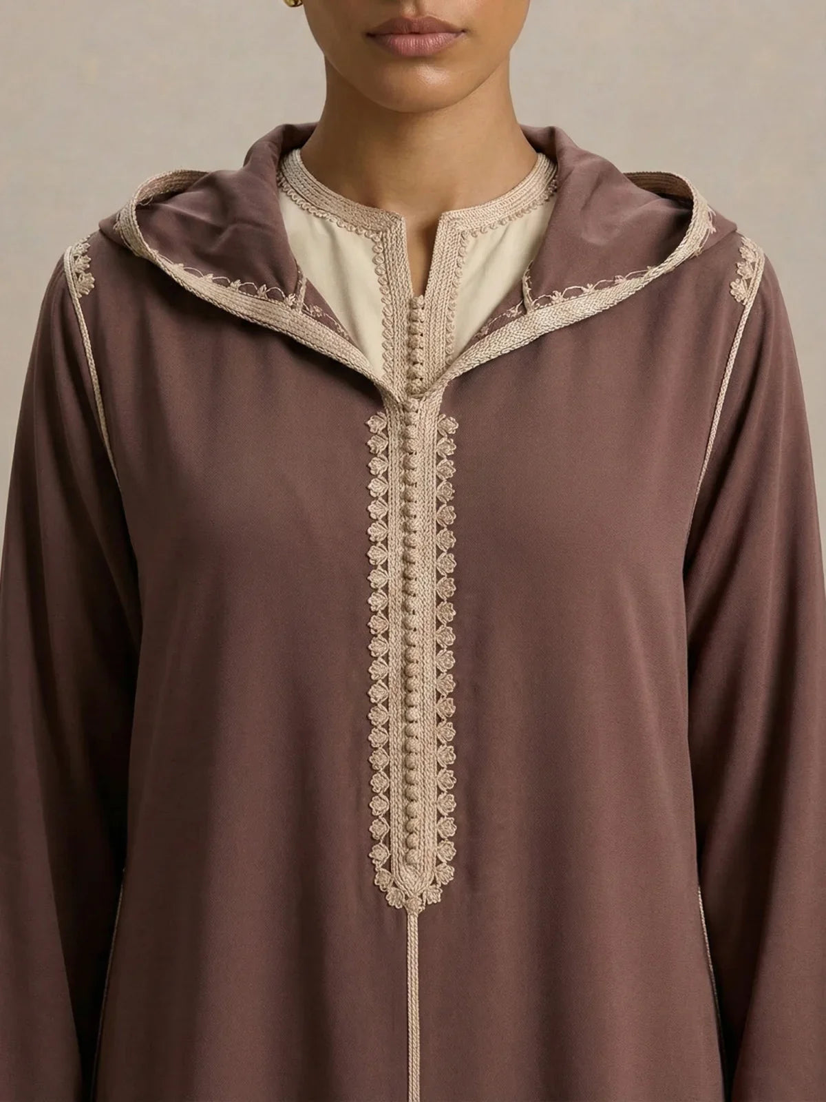 Djellaba Beige (2 pièces)