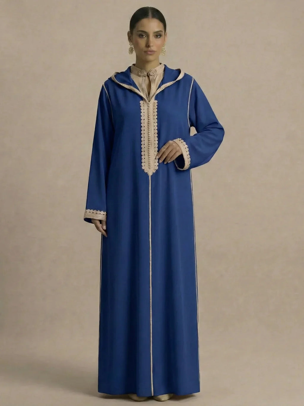 Djellaba Bleu (2 pièces)