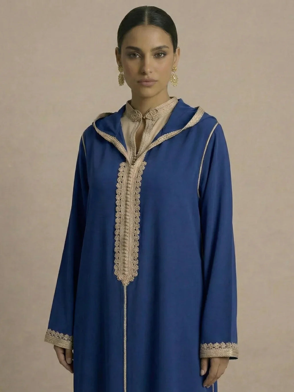 Djellaba Bleu (2 pièces)