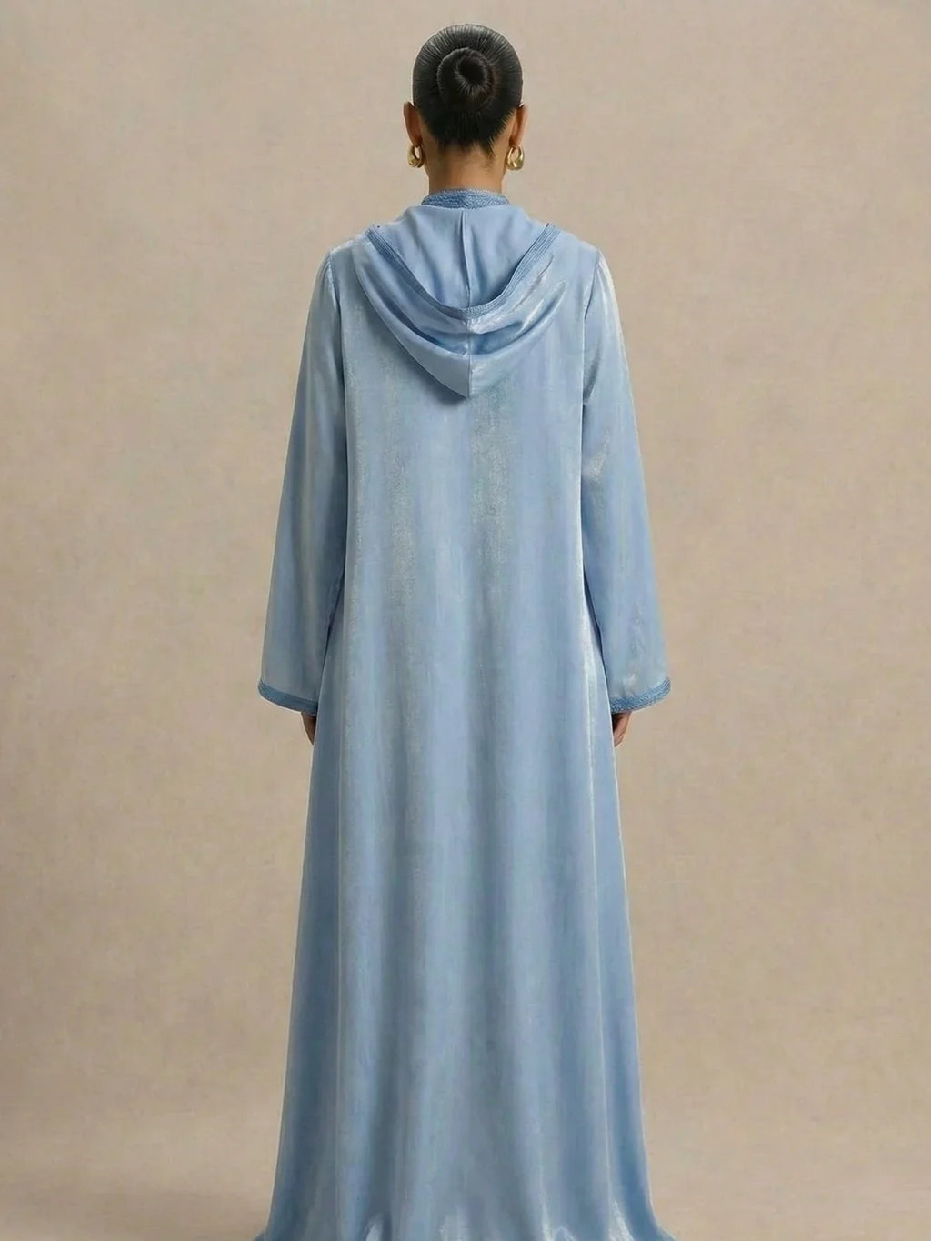 Djellaba Bleu Ciel (2 pièces)