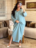 Djellaba Bleu Clair