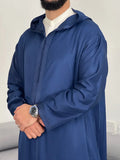 Djellaba Bleu Homme