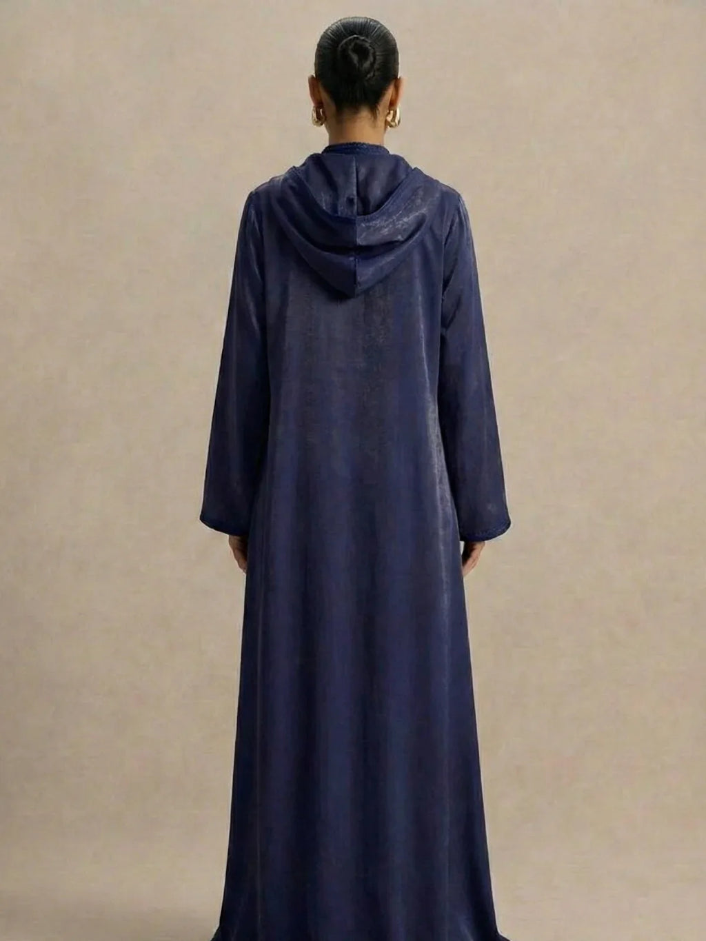 Djellaba Bleu Marine (2 pièces)