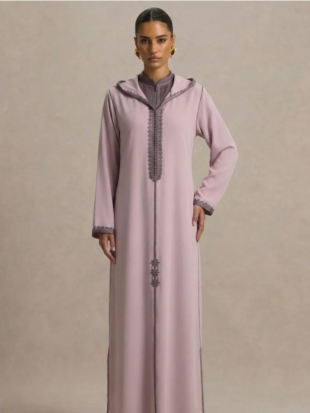 Djellaba Capuche Femme (2 pièces)