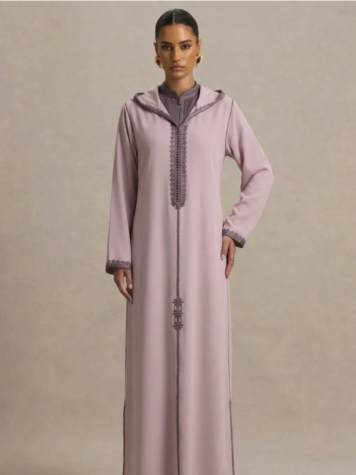 Djellaba Capuche Femme (2 pièces)