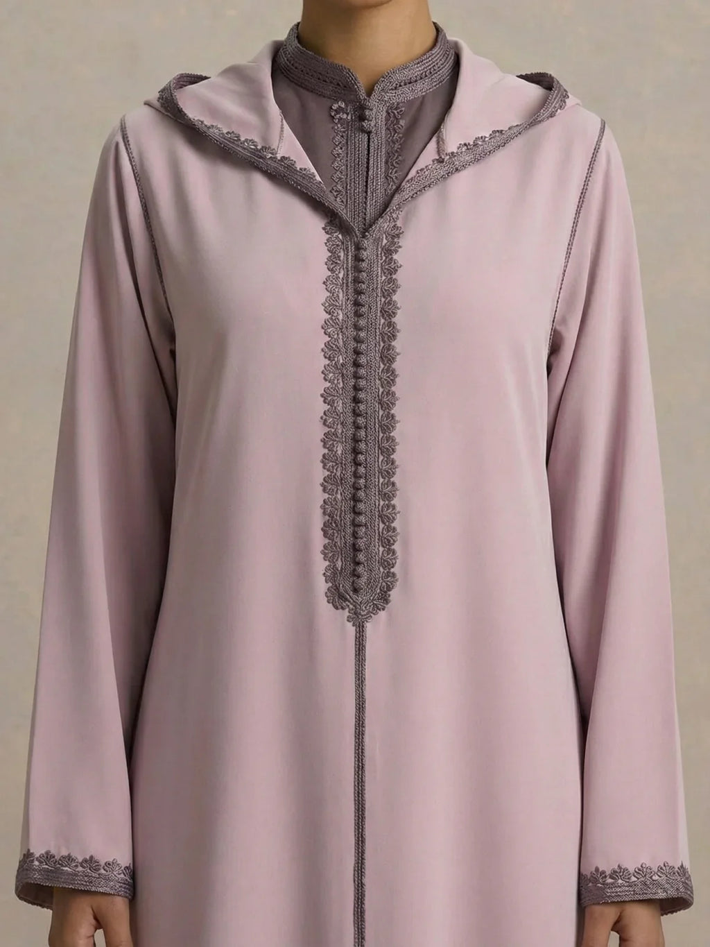 Djellaba Capuche Femme (2 pièces)