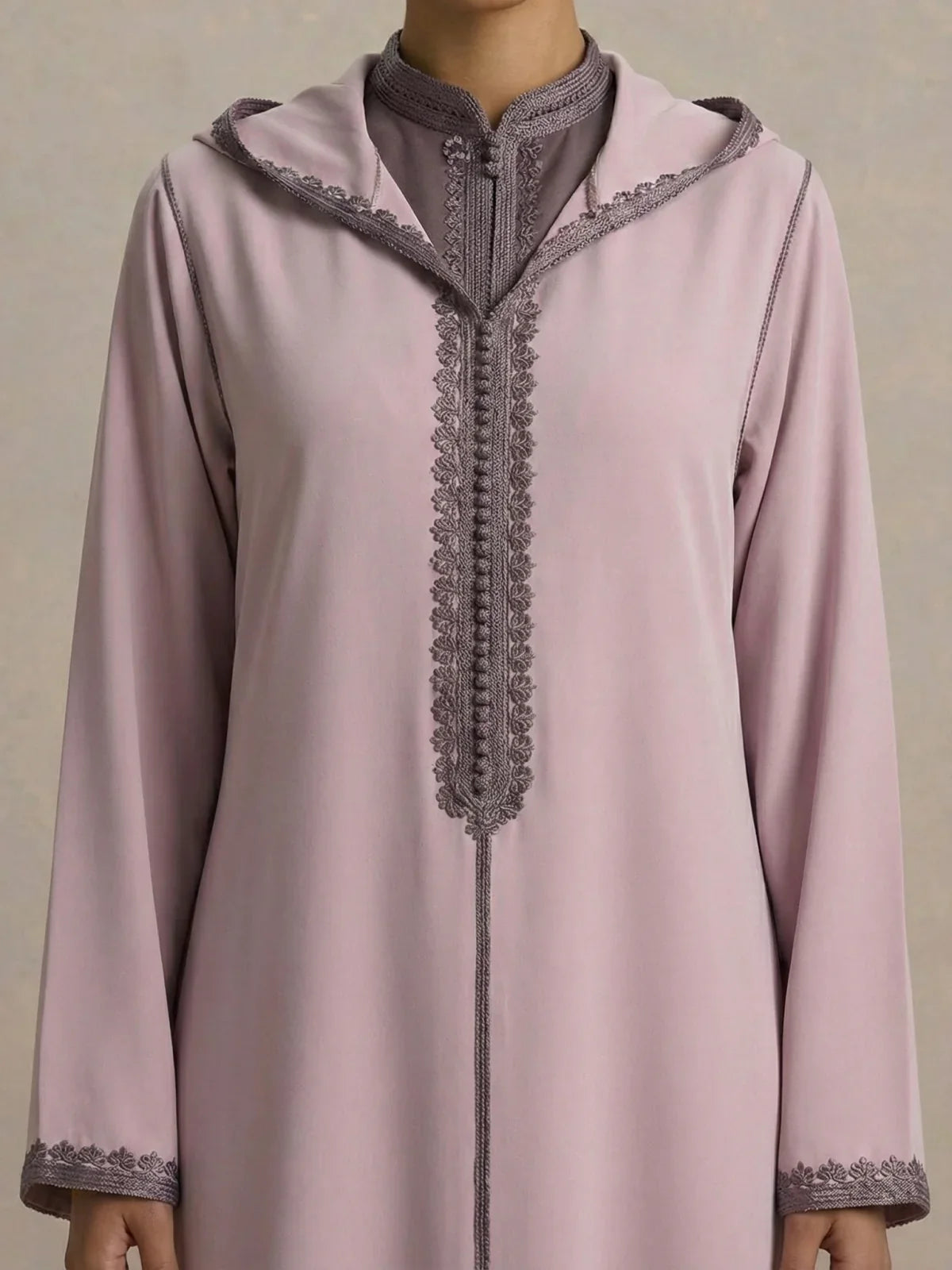 Djellaba Capuche Femme (2 pièces)