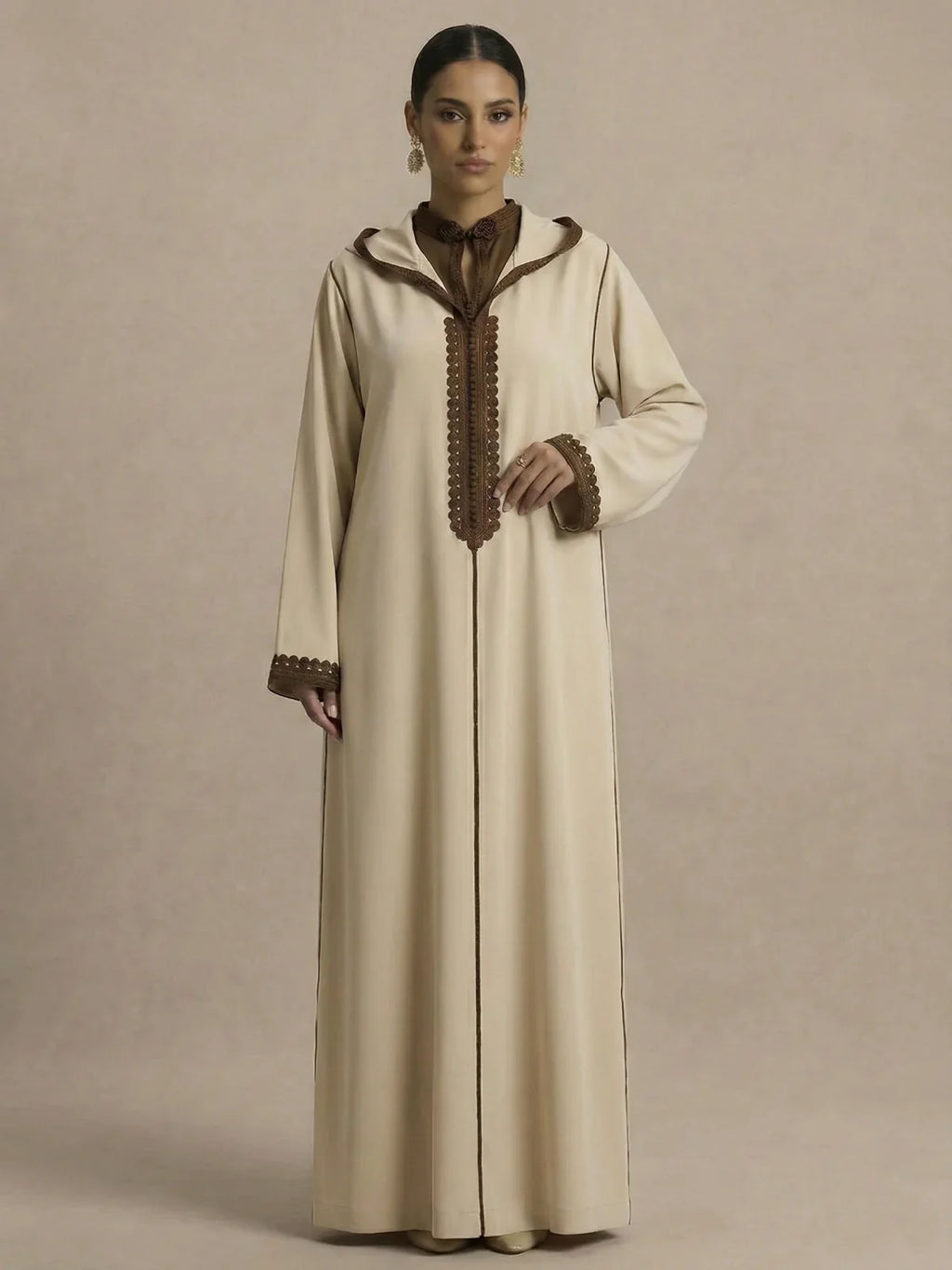 Djellaba Creme (2 pièces)