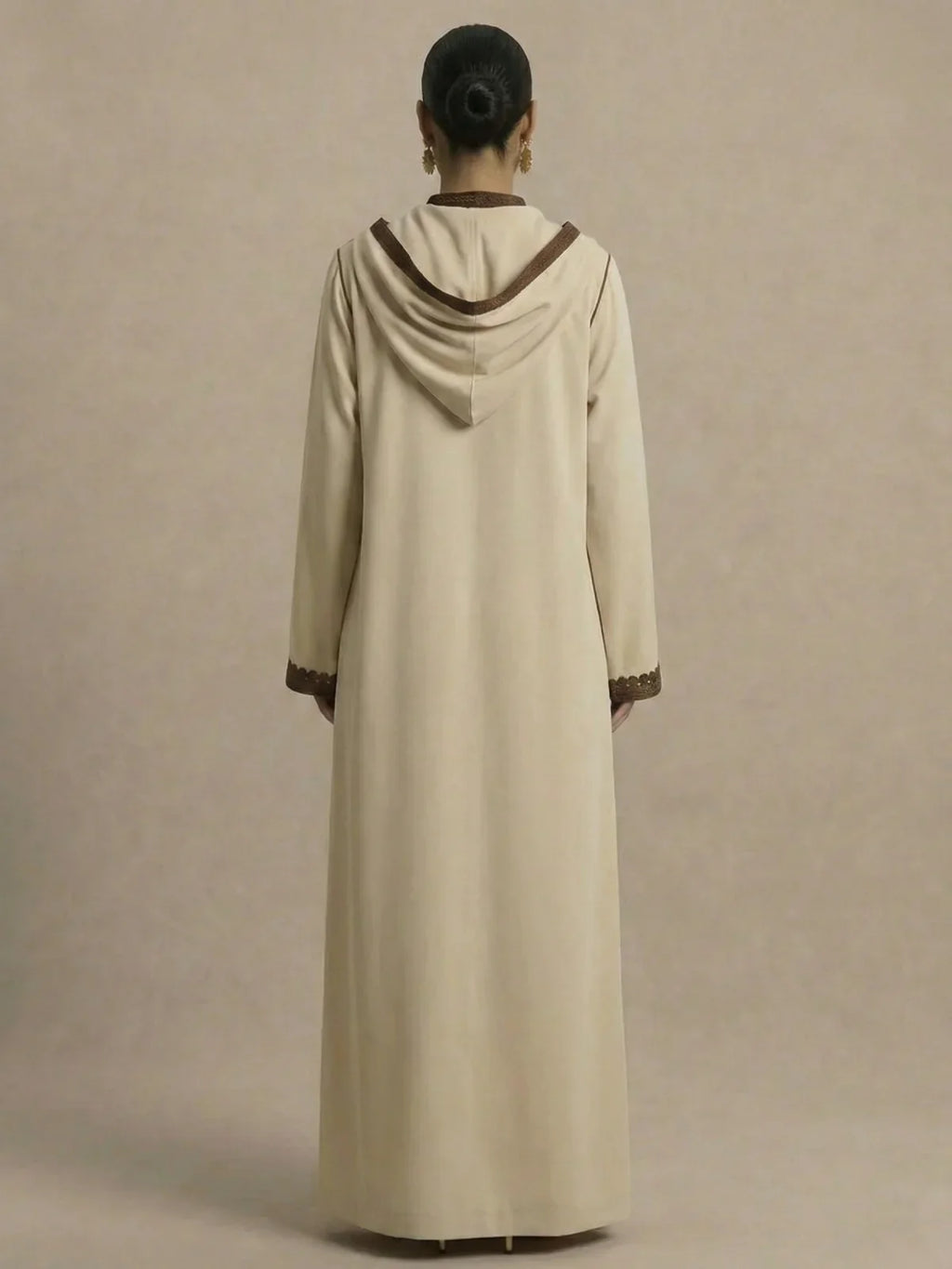 Djellaba Creme (2 pièces)