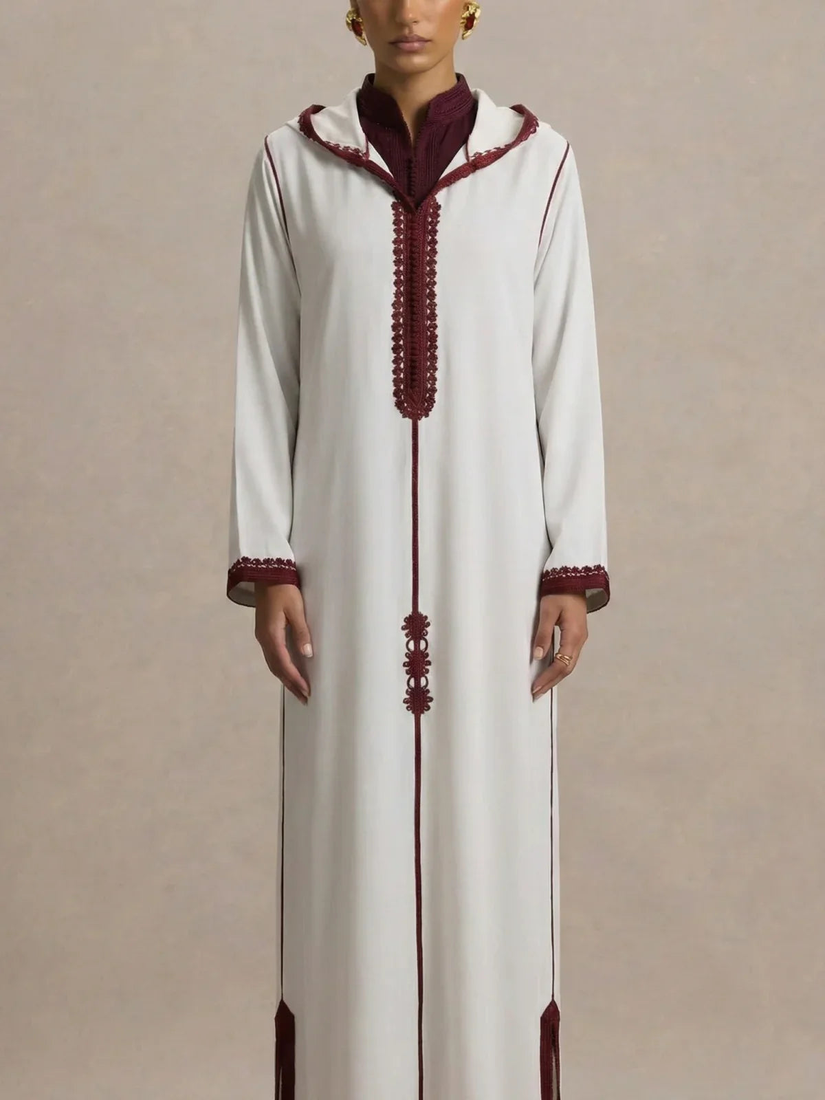 Djellaba Marocaine Traditionnelle (2 pièces)