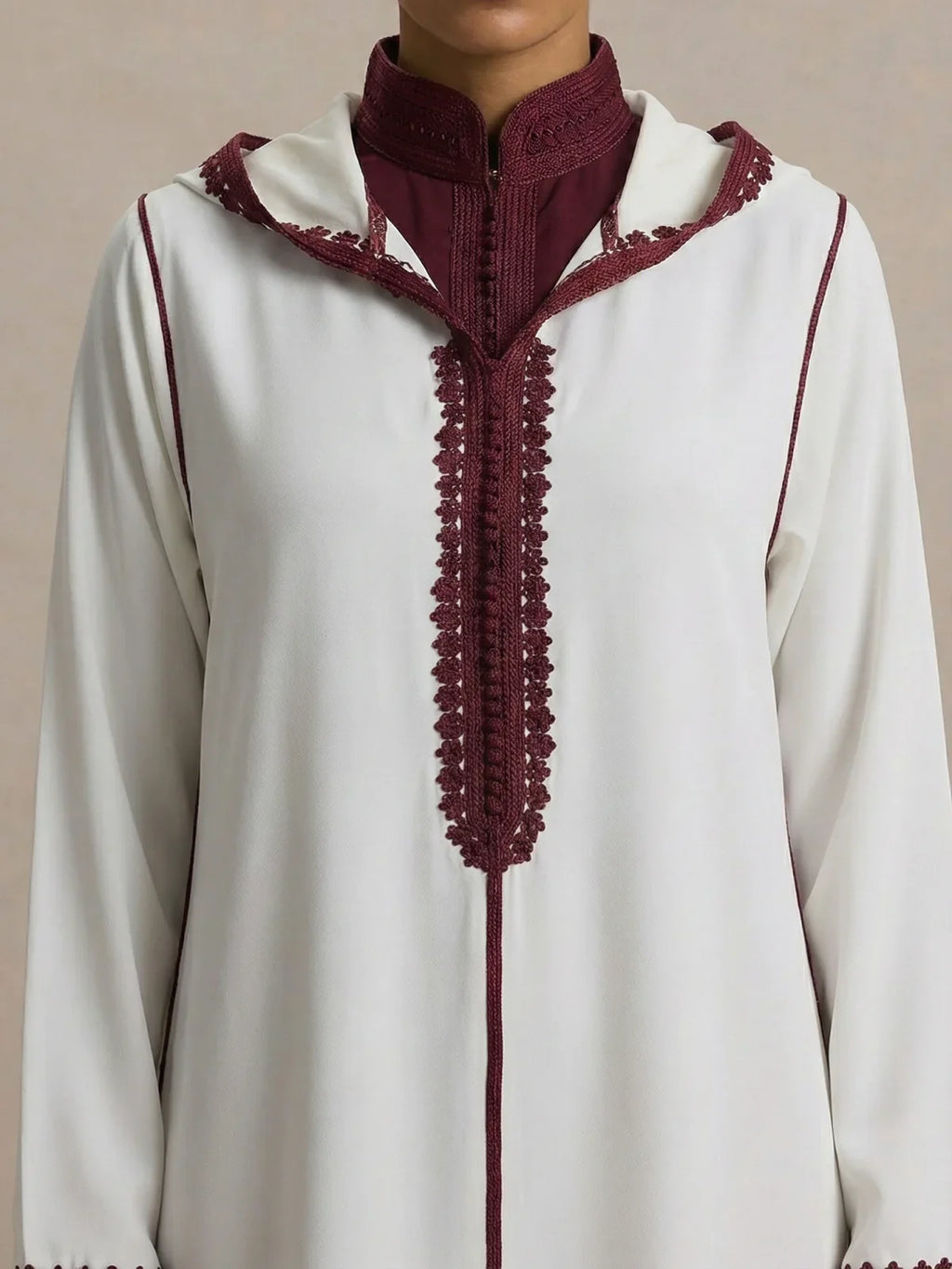 Djellaba Marocaine Traditionnelle (2 pièces)