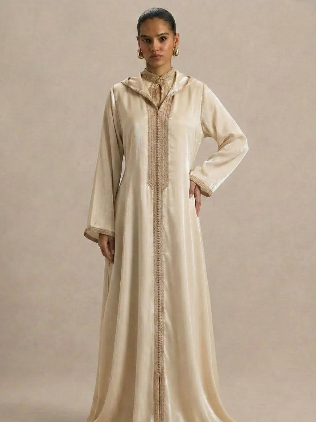 Djellaba Pour Mariée (2 pièces)