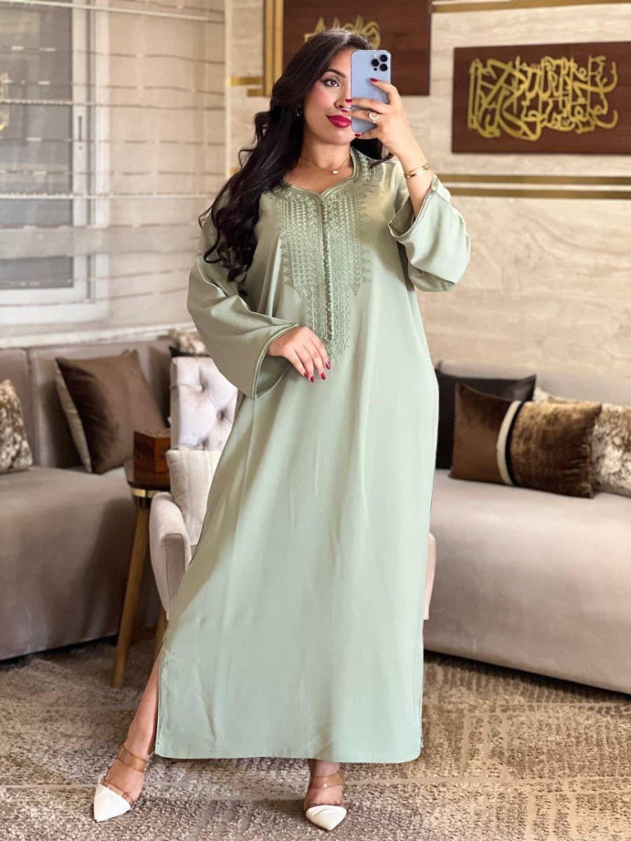 Djellaba Vert Clair